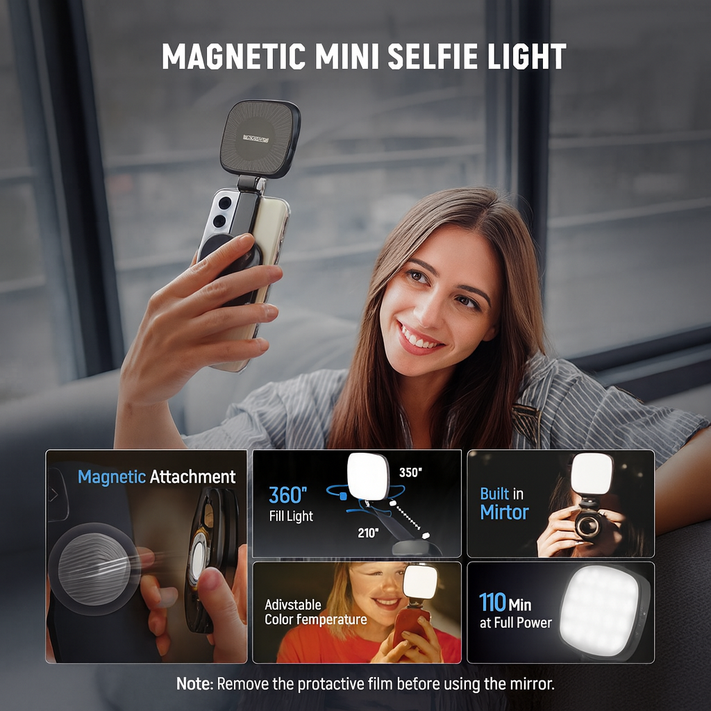 Magnetic Mini Selfie Light